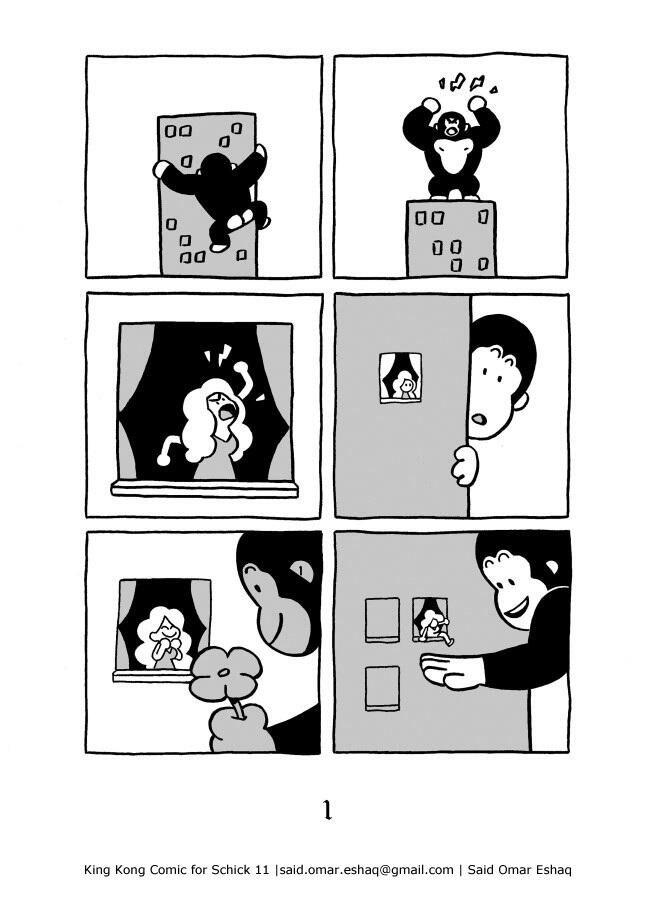 King Kong Comic for Schick #11 | Page 1 of 5 King Kong Comic for Schick #11 | Page 1 of 5