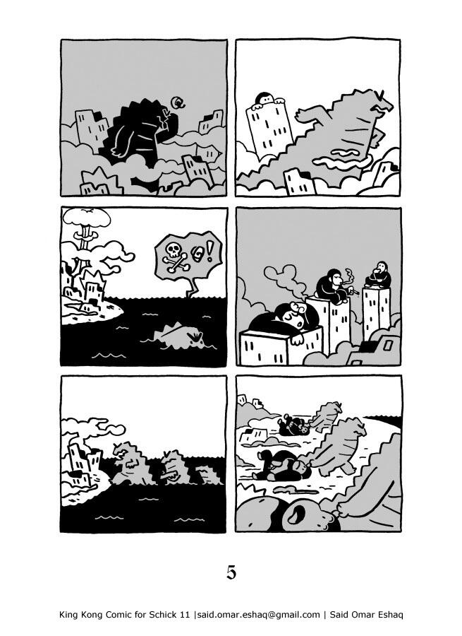 King Kong Comic for Schick #11 | Page 5 of 5 King Kong Comic for Schick #11 | Page 5 of 5