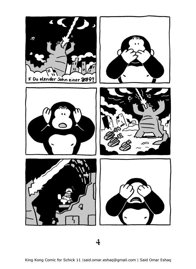 King Kong Comic for Schick #11 | Page 4 of 5 King Kong Comic for Schick #11 | Page 4 of 5