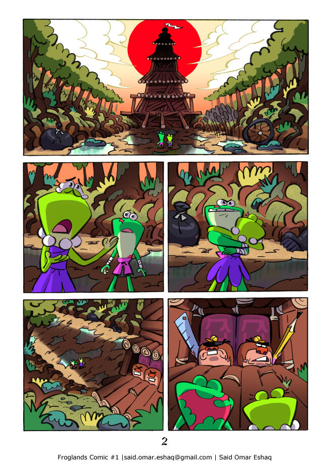 Froglands Comic #1 - River Date | Page 2 of 4 Froglands Comic #1 - River Date | Page 2 of 4