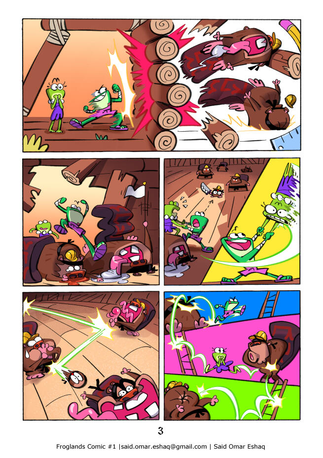 Froglands Comic #1 - River Date | Page 3 of 4 Froglands Comic #1 - River Date | Page 3 of 4